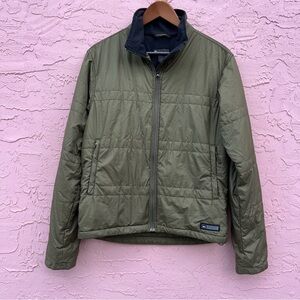 REI Full Zip Olive Green Jacket Size Small